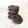 Dark Chocolate Pretzels Stacked