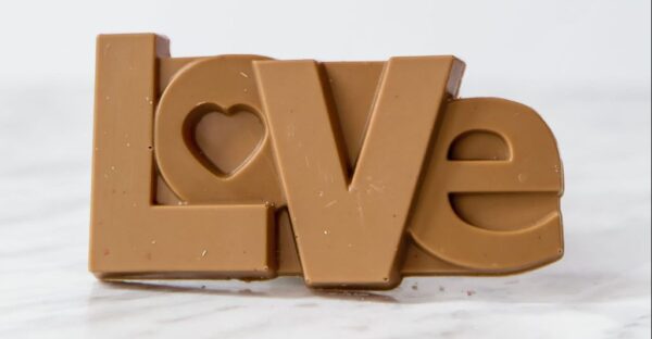 Caramelized White Chocolate LOVE Bar Large