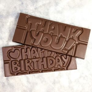 Milk Chocolate Thank You & Happy Birthday Bar