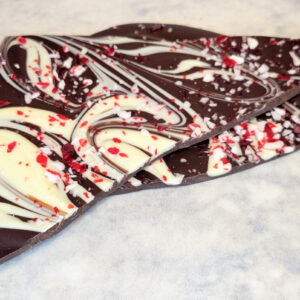 Dark Chocolate Swirl Bark