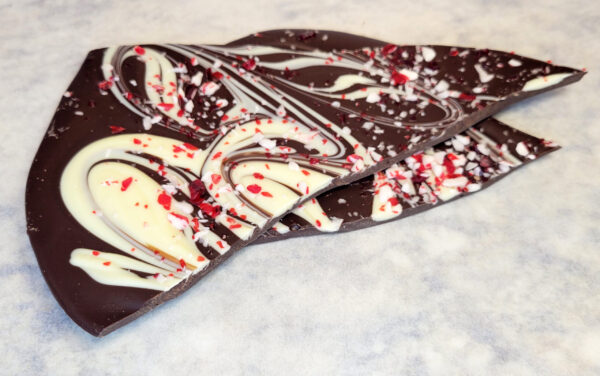 Dark Chocolate Swirl Bark