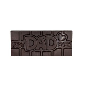 Dark Chocolate Best Dad Ever Celebration Bar