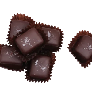 Decadent Butter Caramels - Salted Dark Chocolate