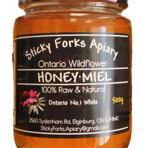 Honey from Sticky Forks Apiary