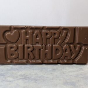 Milk Chocolate Happy Birthday Bar