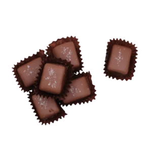 Decadent Butter Caramels - Salted Milk Chocolate